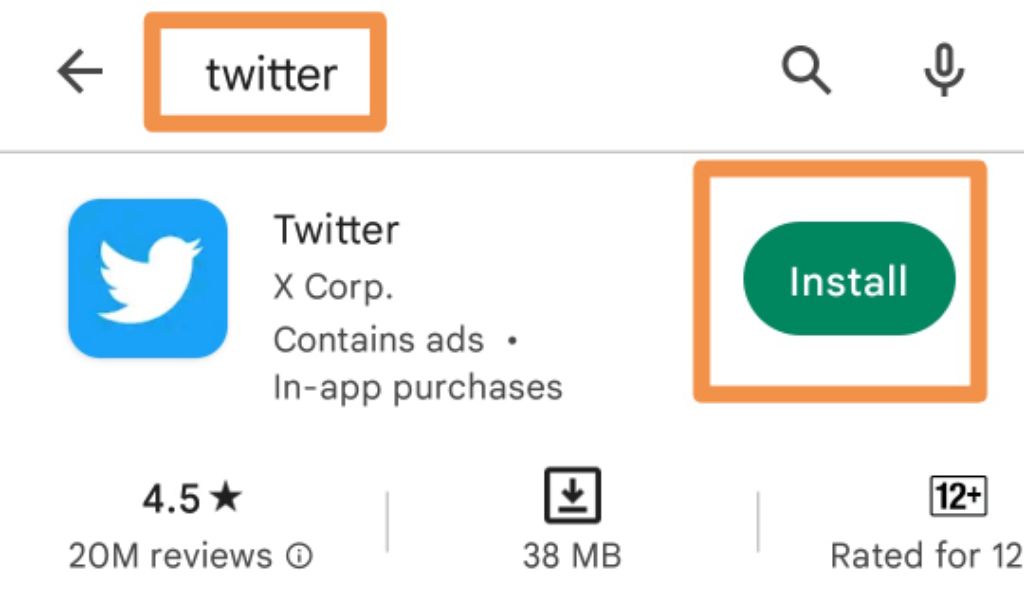 how to download Twitter without Play Store