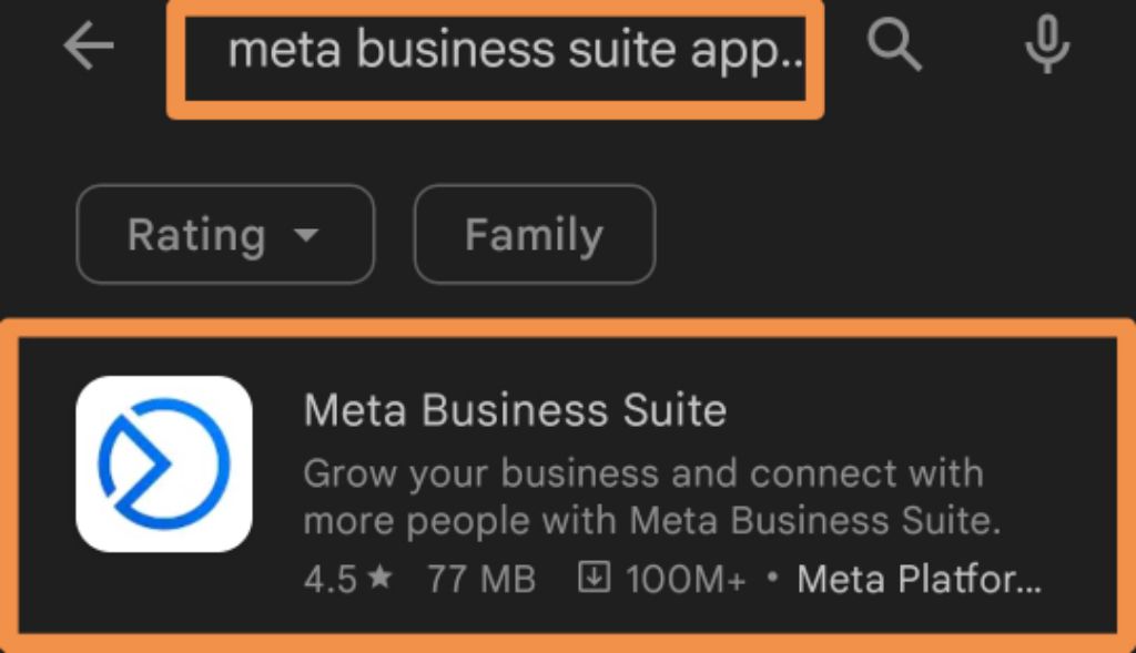 Meta Business Suite App