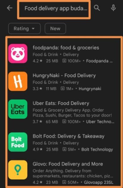 hungary food delivery app